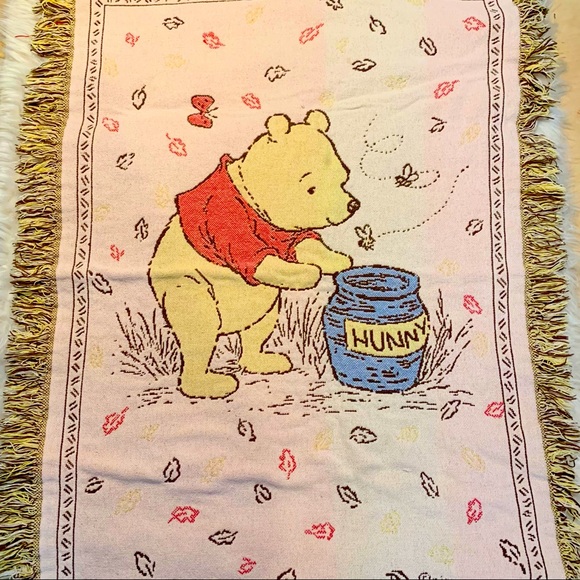 Disney Other - Winnie The Pooh Goodwin Weaver Throw, Vintage